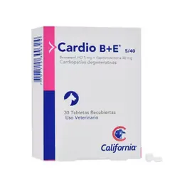 Cardio B + E 5 /40 Mg Caja 30 Tabletas