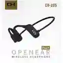 Auriculares De Conducción Ósea Ch-205 Color Negro