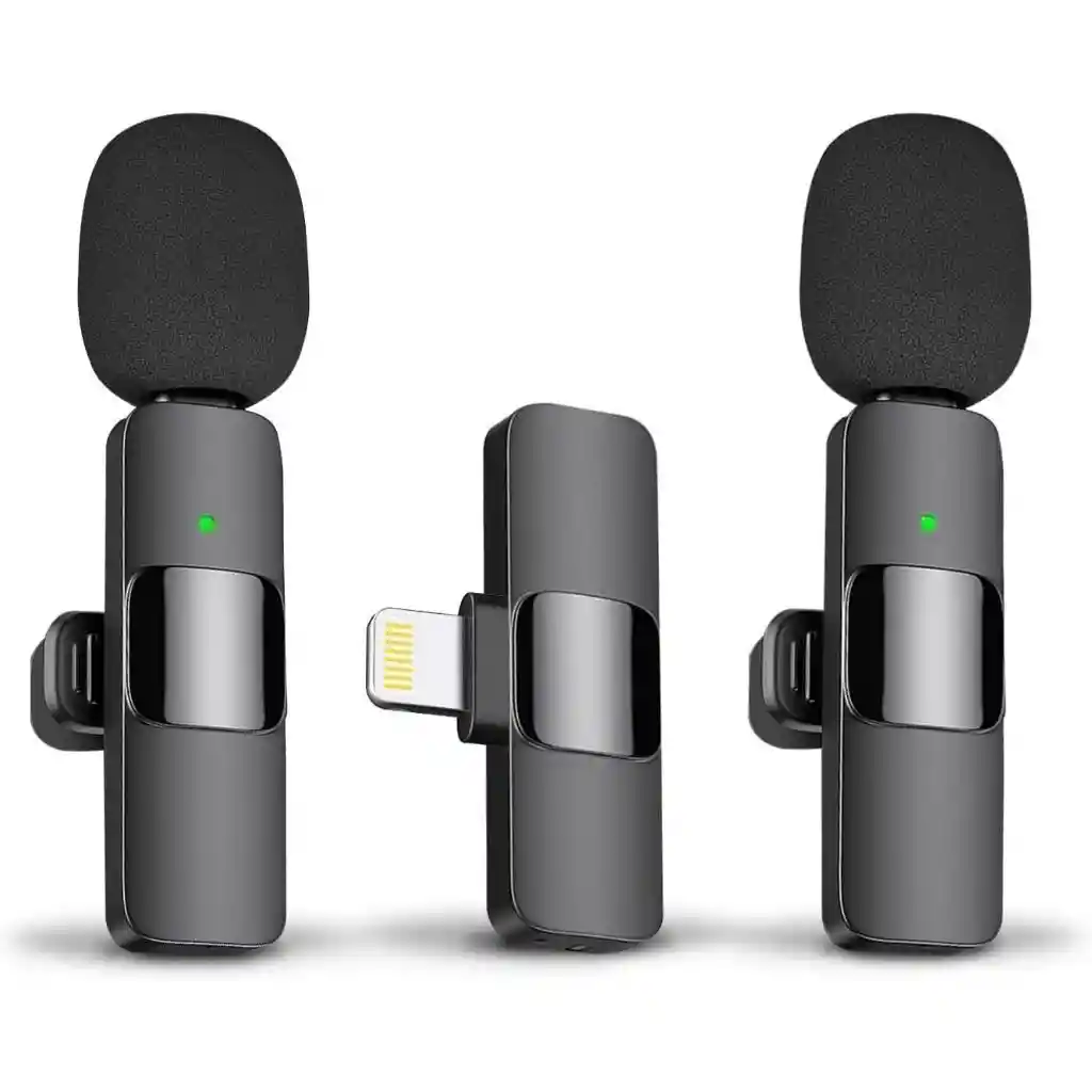 Micrófono Inalámbrico 2 En 1 Para Iphone