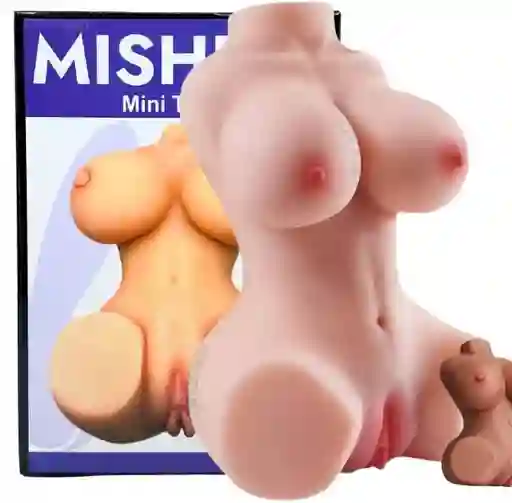 Torso Sexual Anal Y Vaginal Tetas Grandes Mishell Masturbador Hombres Inserta Tu Pene Sex Toy Doll Climax Orgasmo Masculino Eyaculación Muñeca Torso Femenino Mujer Stroker Ano Y Vagina