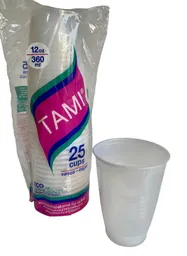 Vasos 12 Onzas Tami Desechables