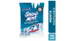 Menta Snow Mint Menta Masticable 100 U