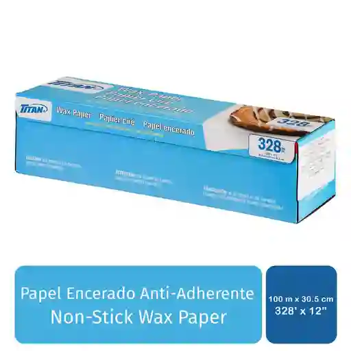 Titan Papel Encerado 100 M X 30.5 Cm / 328' X 12"