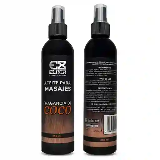 Aceite Para Masajes Coco
