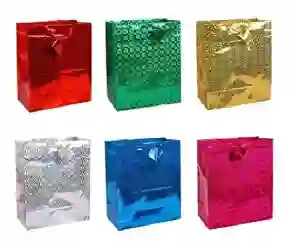 Bolsa De Regalo Metalizada Tamaño 12cm X 16cm