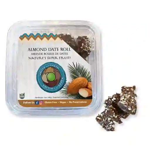 Rollos De Dátiles Y Almendras 340 G