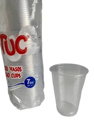Vasos 7 Onzas Tuc Desechables