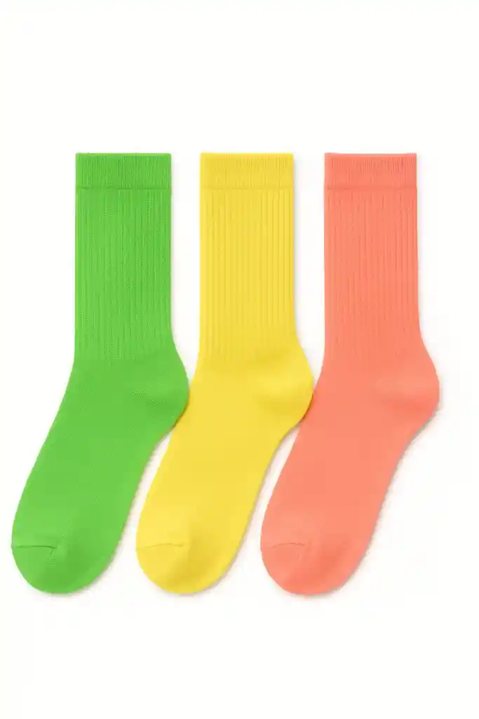 Combo Tres Pares De Medias Talla Adulto