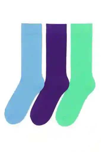 Combo Tres Pares De Medias Talla Adulto