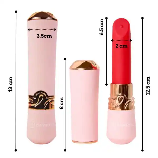 Labial Vibrador Yaray Lolly