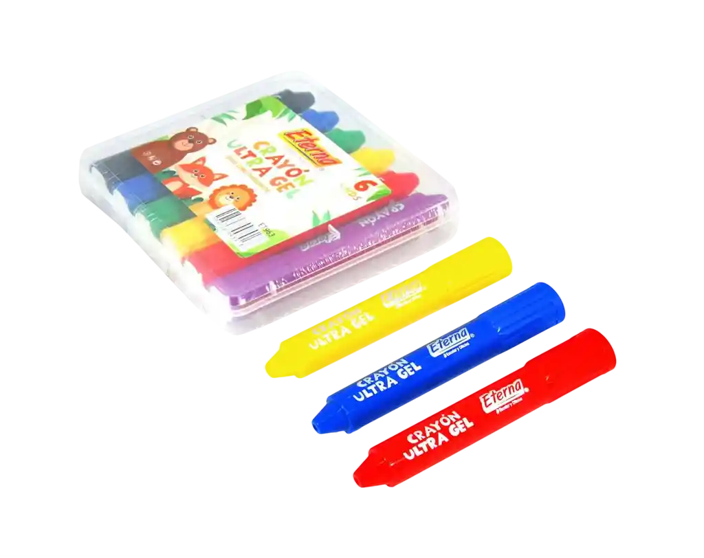 Crayones En Gel Para Niños X 6und