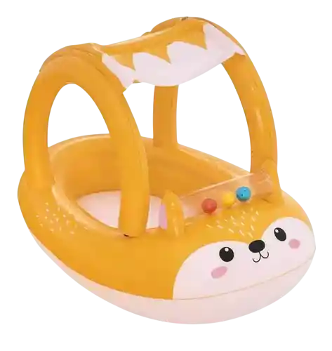Flotador Inflable Silla Zorrito Con Techo