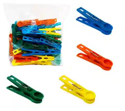 Gancho Plastico Para Ropa X50