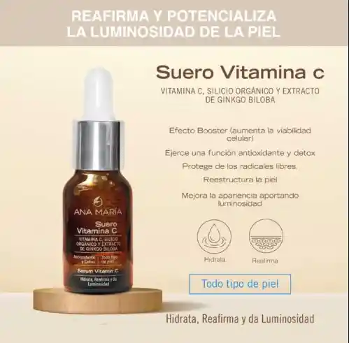 Serum Iluminador Vitamina C – Ana María