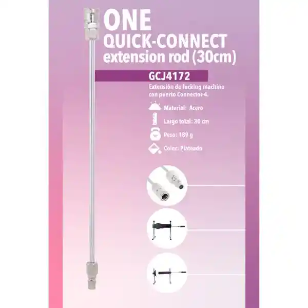 Extensión De Fucking Machine (30cm)