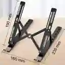 Base Soporte Para Portátil Ergonómica Reclinable 7 Niveles Negro