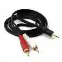 Cable De Audio 2 A 1/ 1.5 Metros