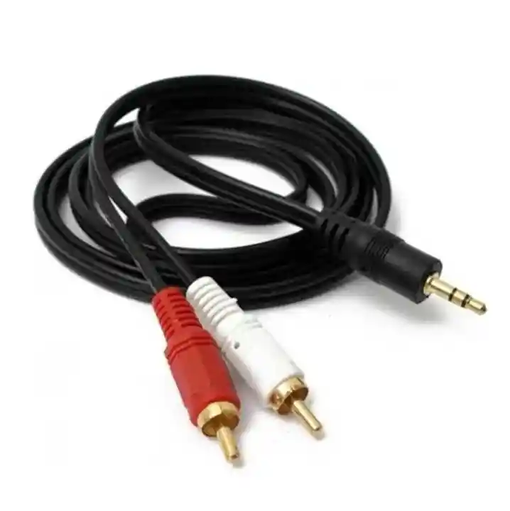 Cable De Audio 2 A 1/ 1.5 Metros