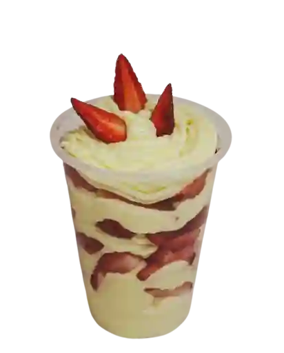 Fresas Con Crema En Vaso 16 Oz 🍓