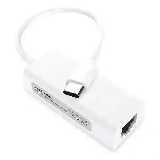 Adaptador Usb-c - Tipo C A Ethernet Rj45 Para Macbook O Pc