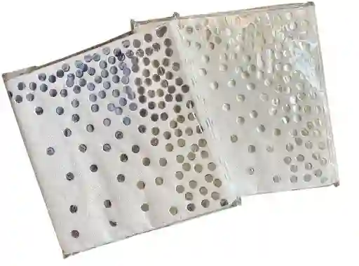 Servilletas Plateadas Puntos