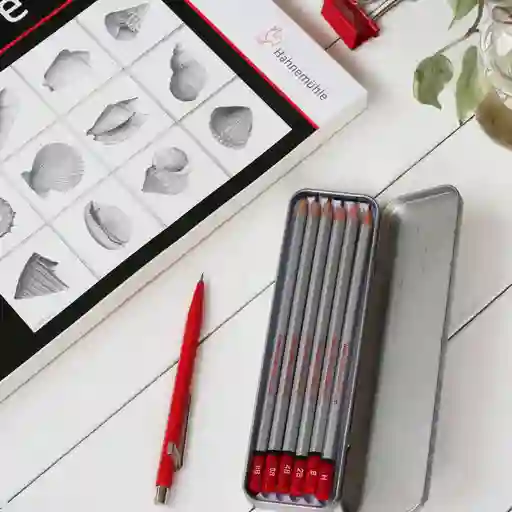 Hahnemuhle - Skizze 96g A3 29.7 X 42 Cm 100 Hojas + Caja De Lapices Gratis