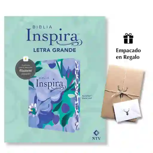 Biblia Inspira Ntv Letra Grande 10 Sentipiel Azul Filament App