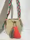 Mochila Wayuu Pequeña Lisa Con Asa Tejida ✨