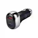 Cargador De Carro Lz-889 Con Doble Puerto Usb 35w