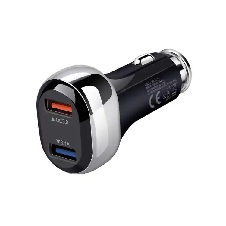 Cargador De Carro Lz-889 Con Doble Puerto Usb 35w
