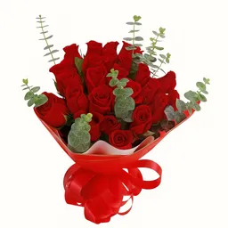 Bouquet De 24 Rosas Rojas