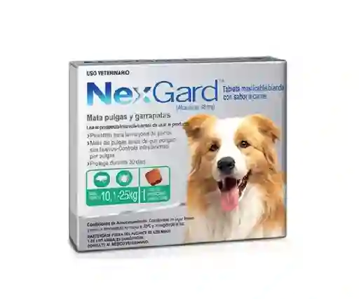 Nexgard L (10.1 - 25 Kg) Verde