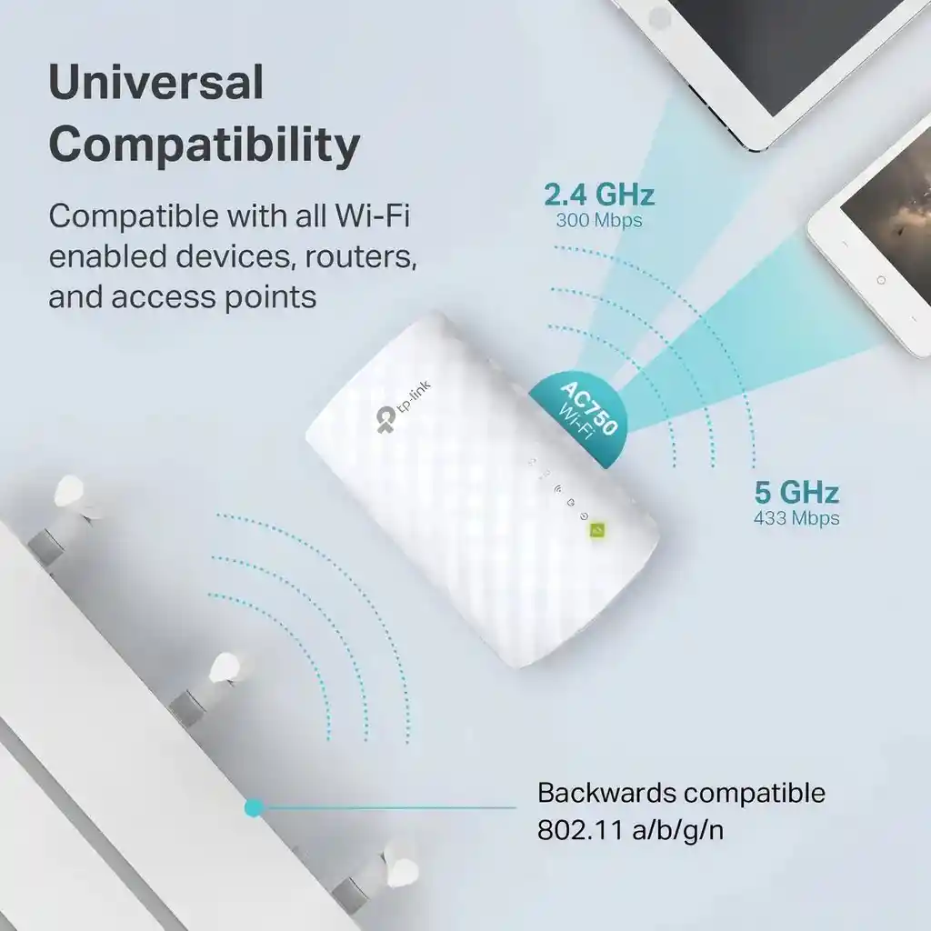 Repetidor De Internet Tp-link Ac750