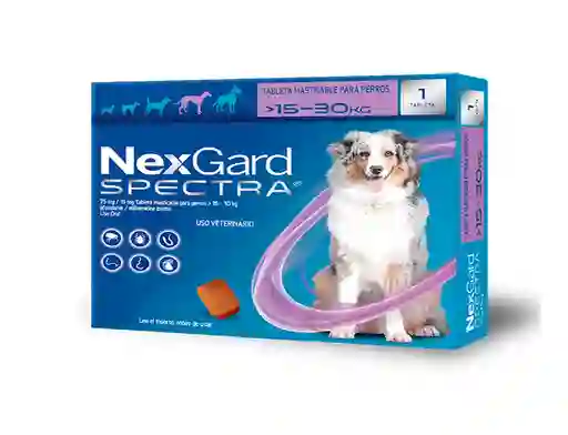 Nexgard Spectra L ( 15 - 30 Kg) Morado