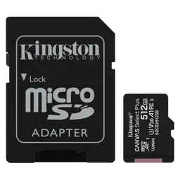 Tarjeta Microsd 512gb Kingston Canvas Select Plus 100mbs