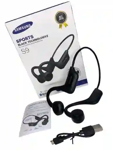 Audífonos Inalámbrico De Conduccion Osea S9