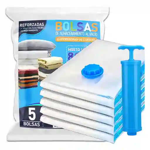 Bolsas De Empaque Al Vacío Ahorrador Espacio X5