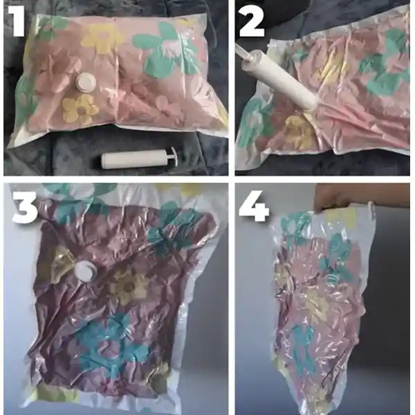 Bolsas De Empaque Al Vacío Ahorrador Espacio X5