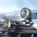 Ventilador Doble Para Carro Puerto Cigarrera