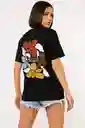 Camisa Oversize Flores Retro