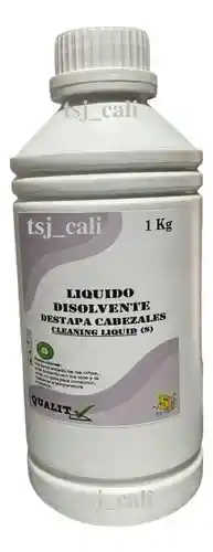 Liquido Limpiador Cabezales Impresoras Tinta 1 Litro