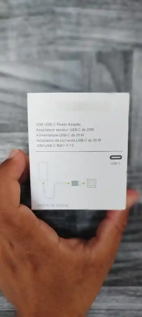 Cabezote Iphone 20w Carga Rápida