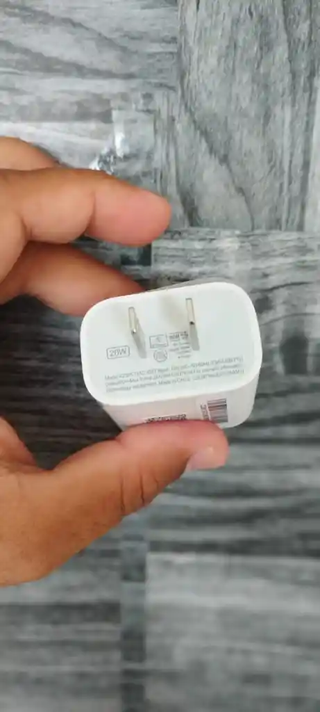 Cabezote Iphone 20w Carga Rápida