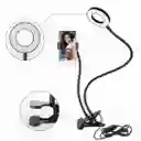 Aro De Luz Led Con Soporte Flexible Para Celular