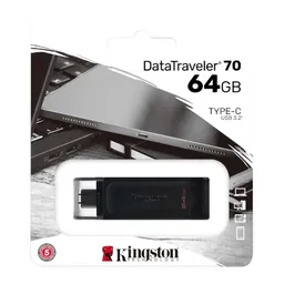 Memoria Dt70 64gb Tipo C Kingston Original