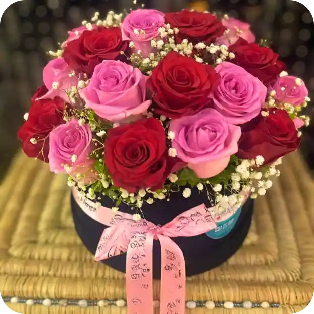 Sembrado Floral De 18 Rosas Surtidas