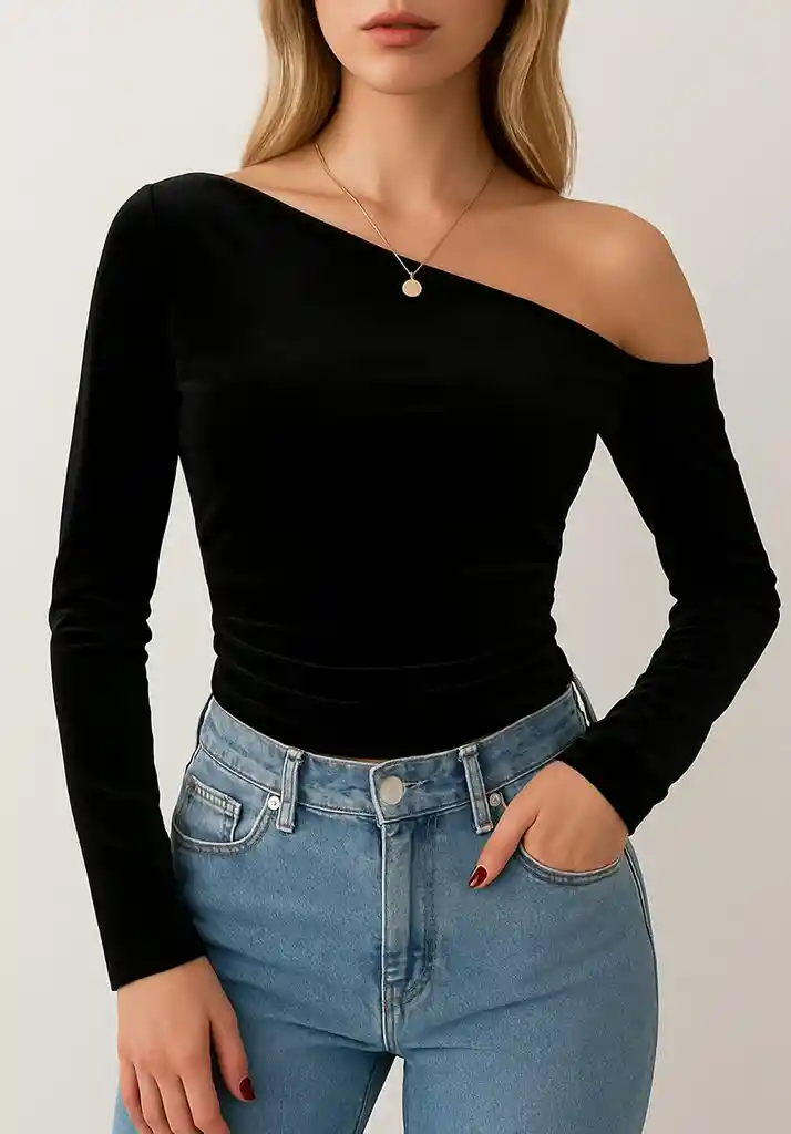 Blusa Terciopelo - Velvet Noire