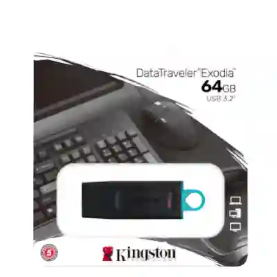 Memoria Usb Kingston Original Datatraveler Exodia 64gb 3.2