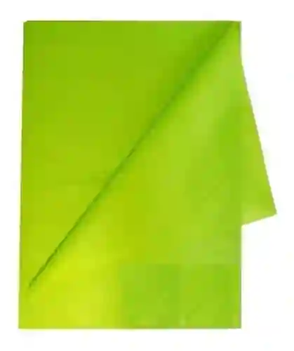 Papel Seda / Cometa Verde Lima X 5 Unidades