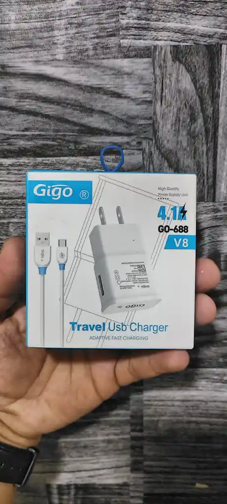 Cargador Gigo Micro Usb V8 Gigo